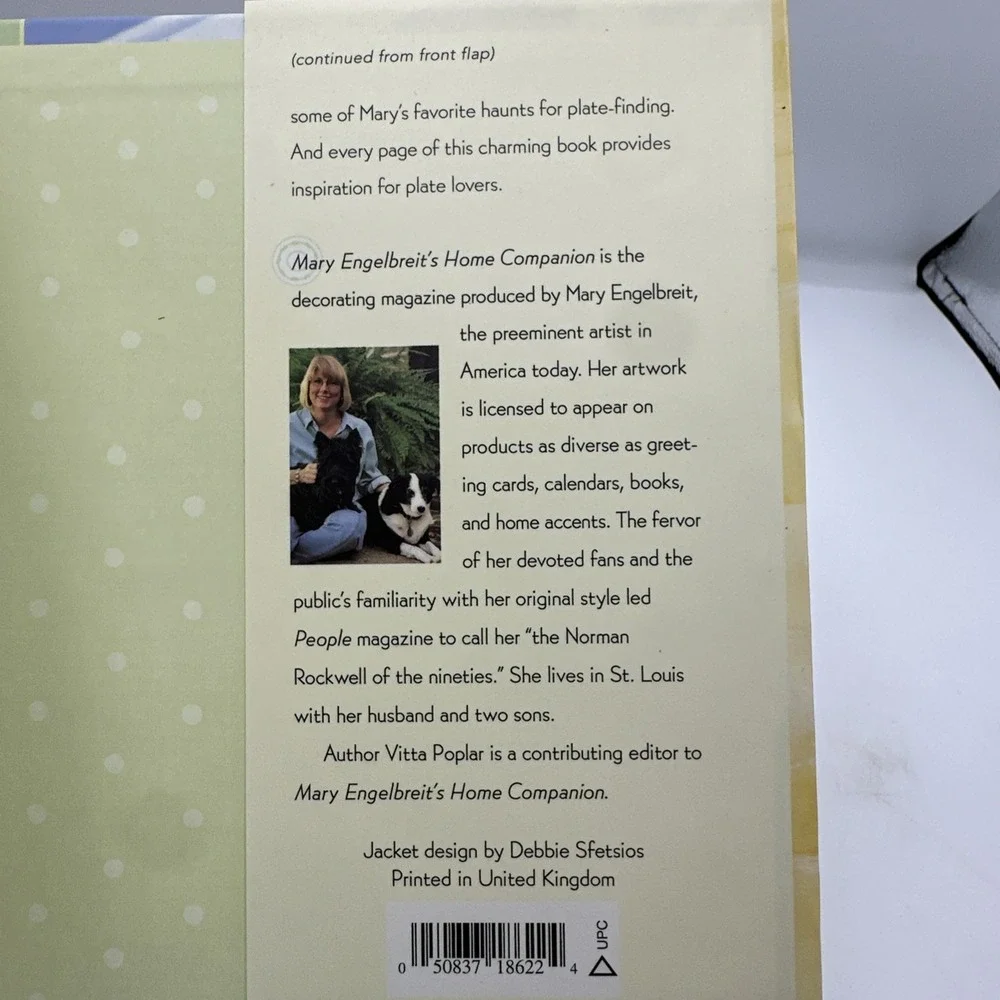 Plates by Mary Engelbreit (1999, Hardcover with Dust Jacket)